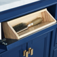 Design Element Milano 72" Double Sink Vanity - Blue ML-72-BLU