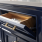 Design Element Milano 84" Double Sink Vanity - Blue ML-84-BLU