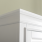 Design Element Milano 84" Double Sink Modular Vanity Set - White ML-84MC-WT