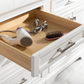 Design Element Milano 96" Double Sink Modular Vanity Set - White ML-96MC-WT