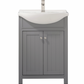 Design Element Marian 24" Single Sink Vanity - Gray S05-24-GY