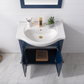Design Element Marian 30" Single Sink Vanity - Blue S05-30-BLU