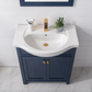 Design Element Marian 30" Single Sink Vanity - Blue S05-30-BLU