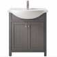 Design Element Marian 30" Single Sink Vanity - Gray S05-30-GY