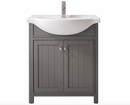 Design Element Marian 30" Single Sink Vanity - Gray S05-30-GY