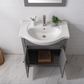 Design Element Marian 30" Single Sink Vanity - Gray S05-30-GY