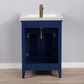 Design Element Cameron 24" Single Sink Vanity - Blue S09-24-BLU
