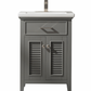 Design Element Cameron 24" Single Sink Vanity - Gray S09-24-GY