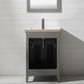 Design Element Cameron 24" Single Sink Vanity - Gray S09-24-GY