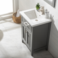 Design Element Cameron 24" Single Sink Vanity - Gray S09-24-GY