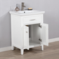 Design Element Cameron 24" Single Sink Vanity - White S09-24-WT