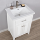 Design Element Cameron 24" Single Sink Vanity - White S09-24-WT