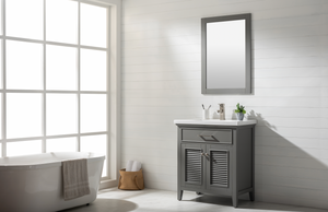 Design Element Cameron 30" Single Sink Vanity - Gray S09-30-GY