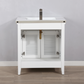 Design Element Cameron 30" Single Sink Vanity In White S09-30-WT