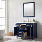 Design Element Valentino 42" Single Sink Vanity - Blue V01-42-BLU