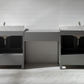 Design Element Estate 102" Double Sink Bathroom Vanity Modular Set - Gray ES-102MC-GY