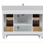 Design Element Winston 48" Single Vanity - White WN-48-W