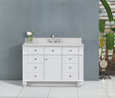 Design Element Winston 48" Single Vanity - White WN-48-W