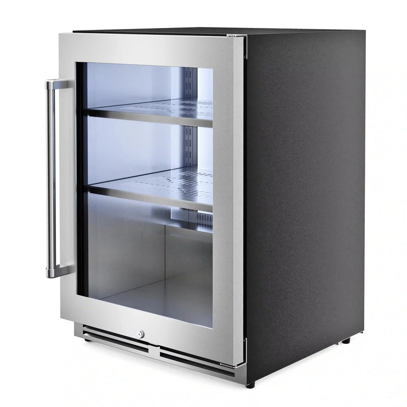 Thor Kitchen 24-Inch Undercounter Beverage Cooler in Stainless Steel TBR24U