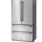 Thor Kitchen 3-Piece Appliance Package - 36-Inch Gas Range, Refrigerator, and Dishwasher in Stainless Steel