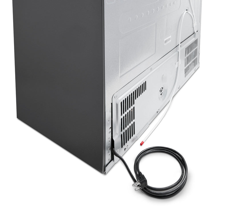 Thor Kitchen 5-Piece Appliance Package - 36-Inch Gas Range, Wall Mount Range Hood, Refrigerator, Dishwasher, and Microwave in Stainless Steel