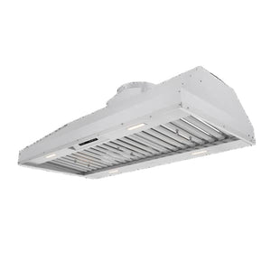 Thor Kitchen XLH48 48 Inch Liner Range Hood Right Side View in Stainless Steel