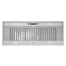 Thor Kitchen XLH60 60 Inch Liner Range Hood Bottom View with Baffle Filters