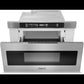 Stainless steel microwave oven with digital display