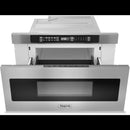 Stainless steel microwave oven with digital display