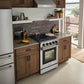 Thor Kitchen 2-Piece Appliance Package - 24-Inch Gas Range and Over-the-Range Microwave & Vent Hood in Stainless Steel
