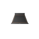 ILVE 40" Nostalgie style Wall-Mounted Extractor Range hood in Steel or painted steel with frames - UANB40