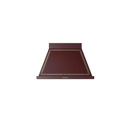 ILVE 40" Nostalgie style Wall-Mounted Extractor Range hood in Steel or painted steel with frames - UANB40