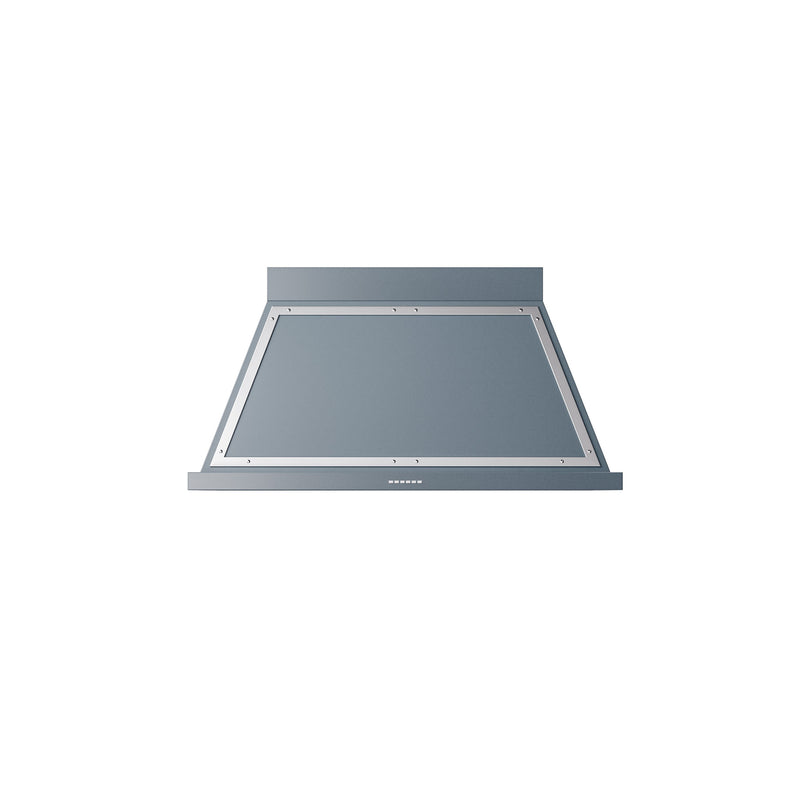 ILVE 48" Nostalgie style wall-mounted extractor Range hood in steel or painted steel with frames - UANB48