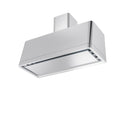 ILVE Panoramagic 48" Hood in Stainless Steel with Silver knobs - UAPM120