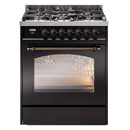 ILVE 30" Nostalgie II Single Oven Dual Fuel Range UP30NMP