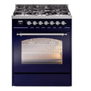 ILVE 30" Nostalgie II Single Oven Dual Fuel Range UP30NMP