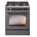 ILVE 30" Nostalgie II Single Oven Dual Fuel Range UP30NMP