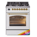 ILVE 30" Nostalgie II Single Oven Dual Fuel Range UP30NMP