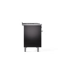 ILVE Professional Plus II 48" Dual Fuel Range with 5 Sealed Burners Griddle French Top Triple Glass Door - UP48FSWMP