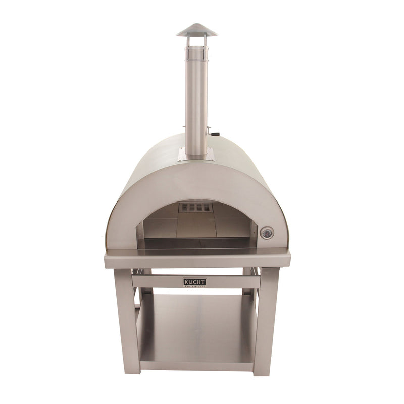 Kucht Outdoor Wood Fire Pizza Oven in Stainless Steel VENICE-S