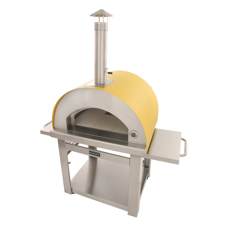Kucht Outdoor Wood Fire Pizza Oven in Yellow VENICE-Y