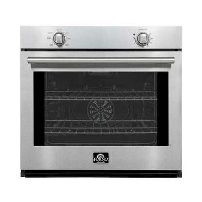 FORNO Vomero 30" 5 cu. ft. Built-In Single Electric Wall Oven in Stainless Steel, FBOEL1370-30