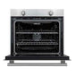 FORNO Vomero 30" 5 cu. ft. Built-In Single Electric Wall Oven in Stainless Steel, FBOEL1370-30