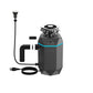 FORNO Acqua BrightDiamond 3/4HP Super Quiet Garbage Disposal Corded with Motion Sensor Cabinet Light & Pre-Wired Air Switch