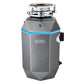 FORNO Acqua BrightDiamond 3/4HP Super Quiet Garbage Disposal Corded with Motion Sensor Cabinet Light & Pre-Wired Air Switch