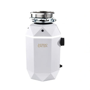 FORNO Acqua BrightDiamond 3/4HP Super Quiet Garbage Disposal Corded with Motion Sensor Cabinet Light & Pre-Wired Air Switch