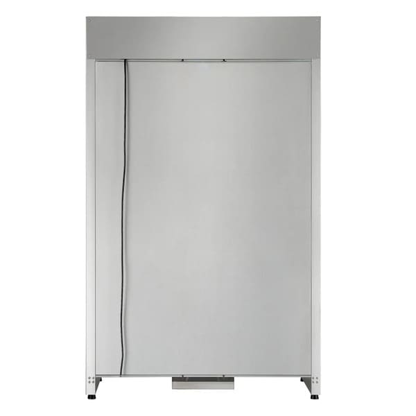 FORNO Abruzzo 48-Inch Dual Zone Wine Cooler with 102 Bottles, 24 Cu. Ft., Green Acrylic Holders & Black Shelves FWCDR6610-48S