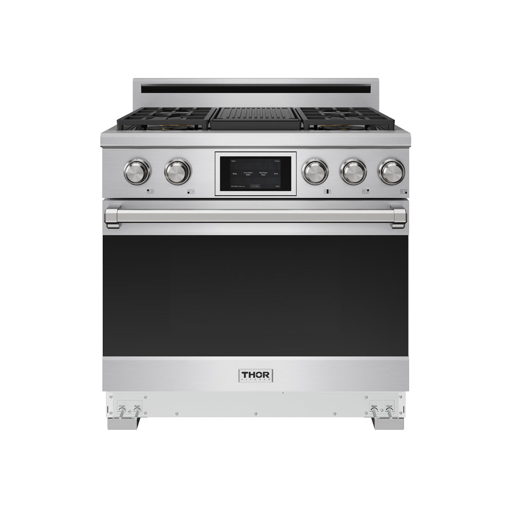 Thor Kitchen X Series 36-inch Professional Freestanding Dual Fuel Liquid Propane