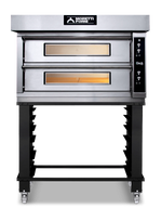 AMPTO iDeck electronic Control Electric Pizza Oven 105 x 65 cm chamber. 2 Deck