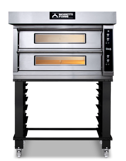 AMPTO iDeck electronic Control Electric Pizza Oven 105 x 65 cm chamber. 2 Deck